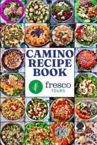 The Camino Recipe Book with 37 easy-to-prepare recipes for a delicious al fresco picnic lunch. Camino Recipe Book by Fresco tours